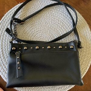 Black adjustable strap Candies purse